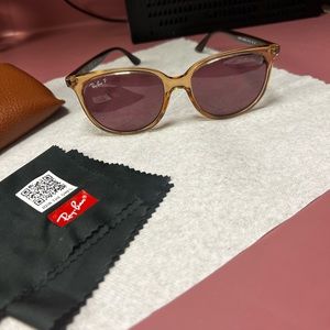 Ray Ban womens sunglasses with case bought in May 2022